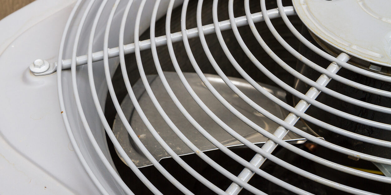 exhaust fan of an air conditioner