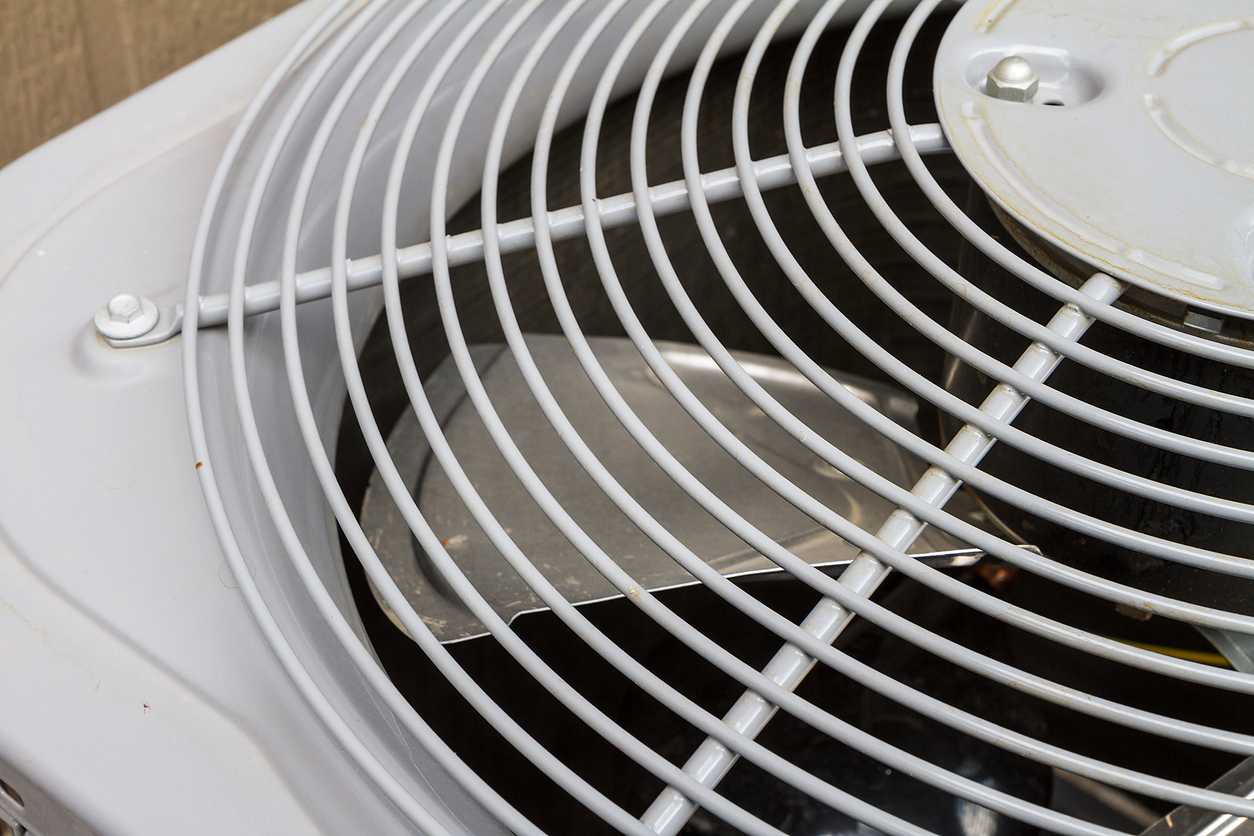 exhaust fan of an air conditioner